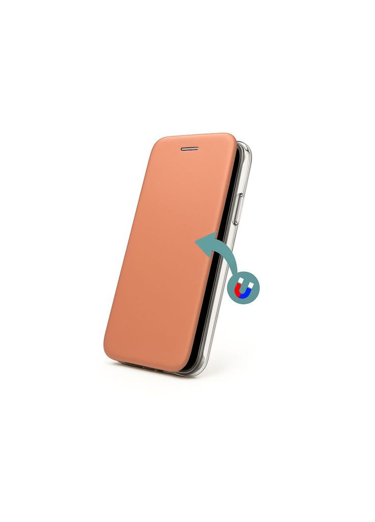 Чехол-книжка для Honor 7A с подставкой на хуавей хонор 7а розовое золото gd1 Huawei (366387089)