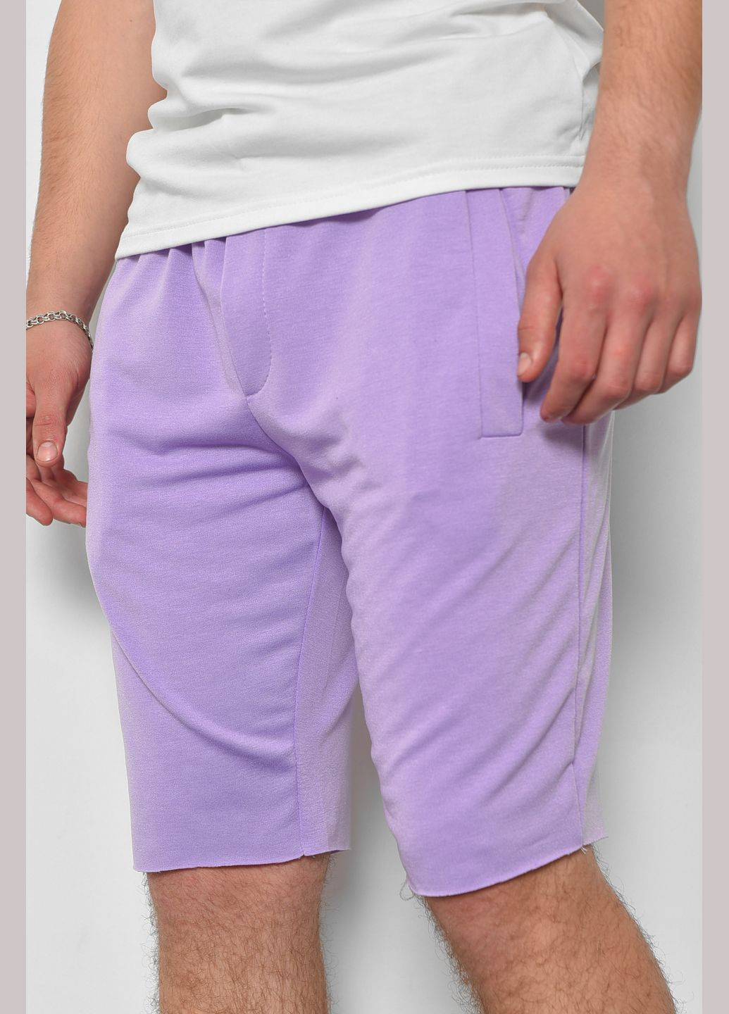 Шорты мужские фиолетового цвета Let's Shop (290255340)