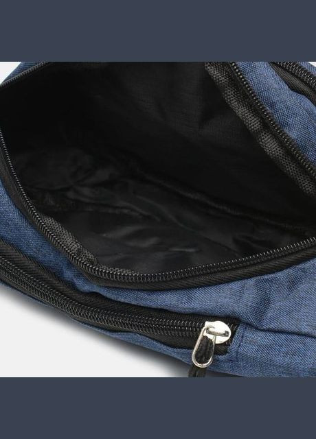 Сумка на пояс мужская текстильная спортивная через плечо маленькая Синий 34917 Monsen (335008020)