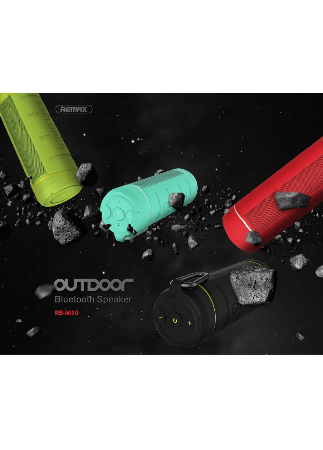 Bluetooth акустика RB-M10 red Remax (359701669)