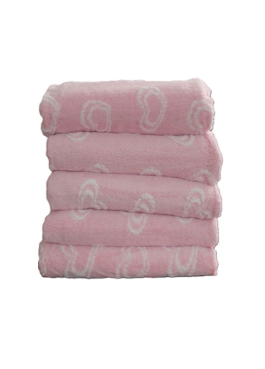 Рушник мікрофібра "Серце", 50х90см Neven малюнок рожевий