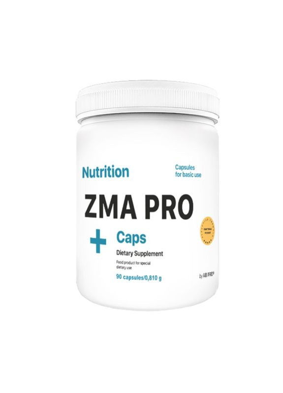 Стимулятор тестостерона ZMA Pro+, 90 капсул AB PRO (324419455)