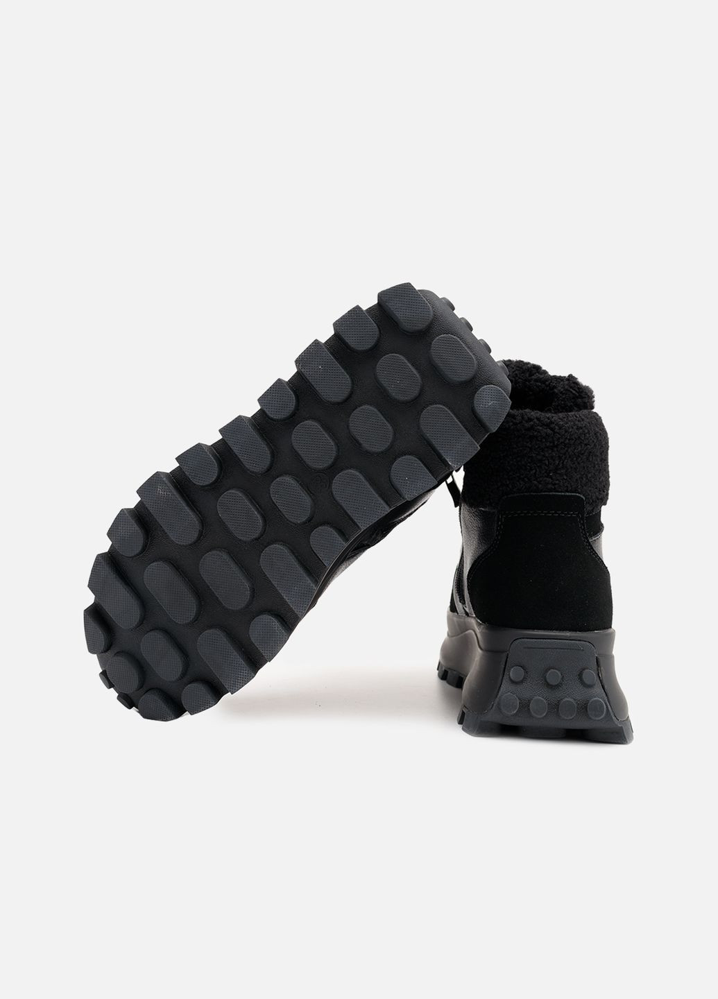 Зимние женские ботинки цвет черный cb-00248338 Yuki