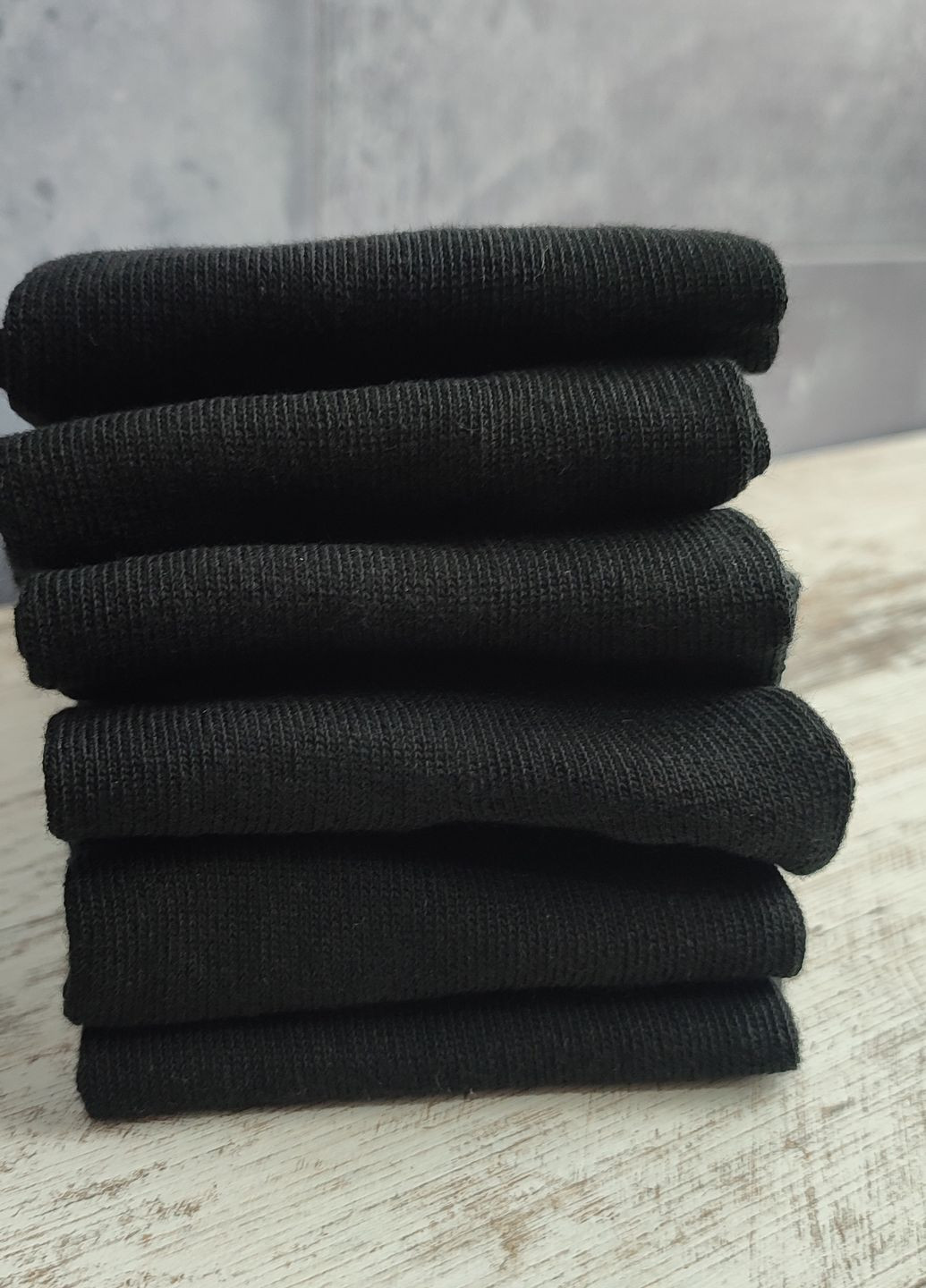 Чёрные носки короткие хлопковые 6 пар упаковка житомир (0017/6) чорний р.36-40 Lomani однотонные (329901354)