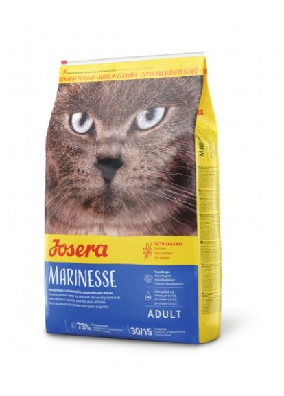 Сухой корм Marinesse гипоаллергенный для котов с проблемами переваривания без злаков с лососем 10 кг Josera (338598155)