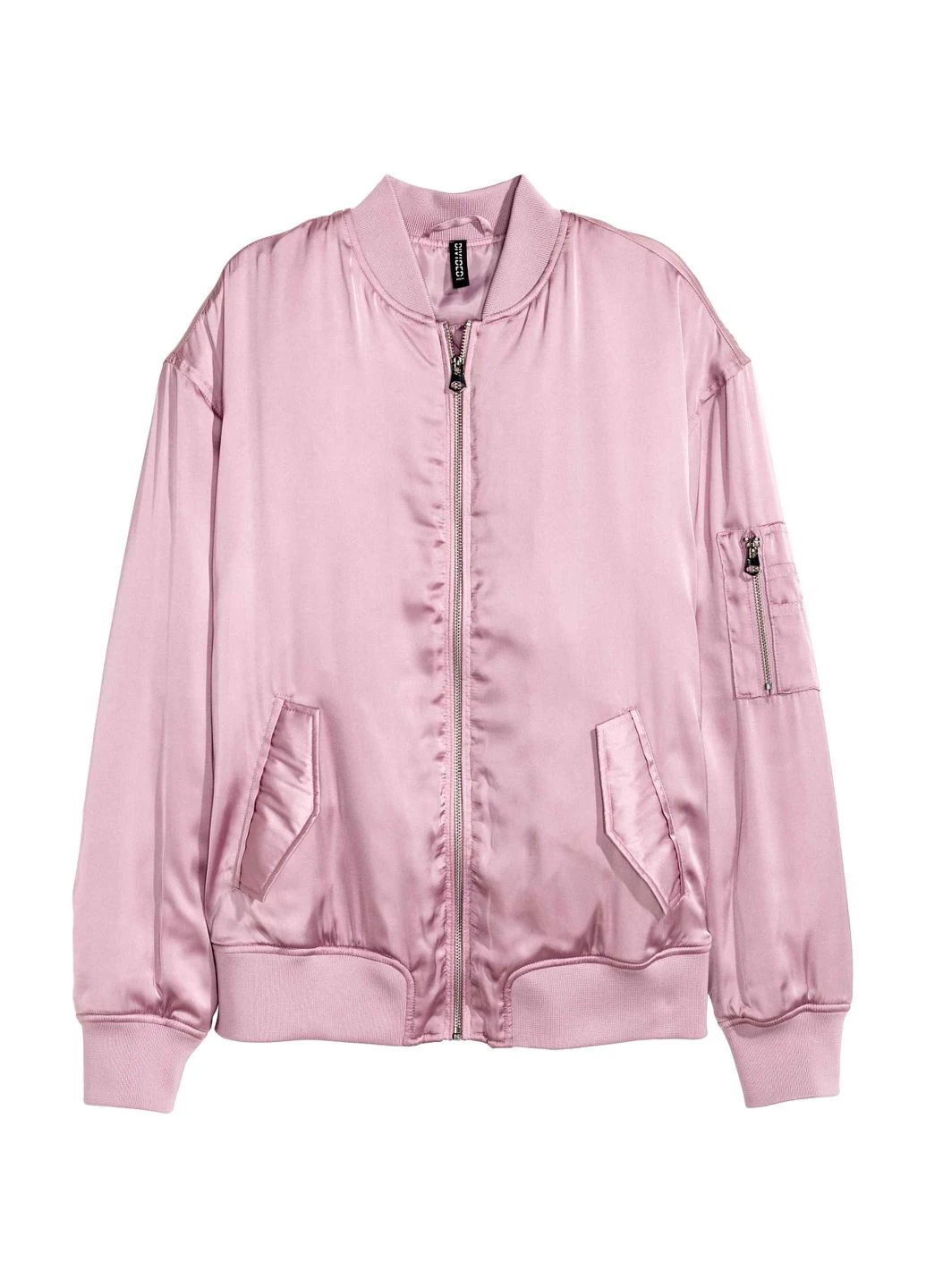 Бомбер,розовый, Divided H&M (301018166)