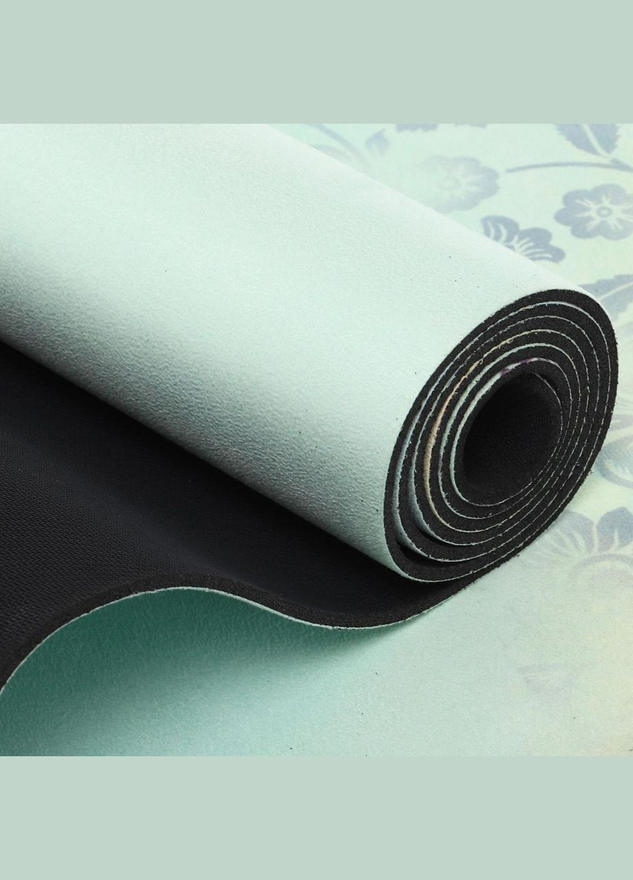 Килимок для йоги замшевий каучуковий FI-5662-23 Record (334304362)