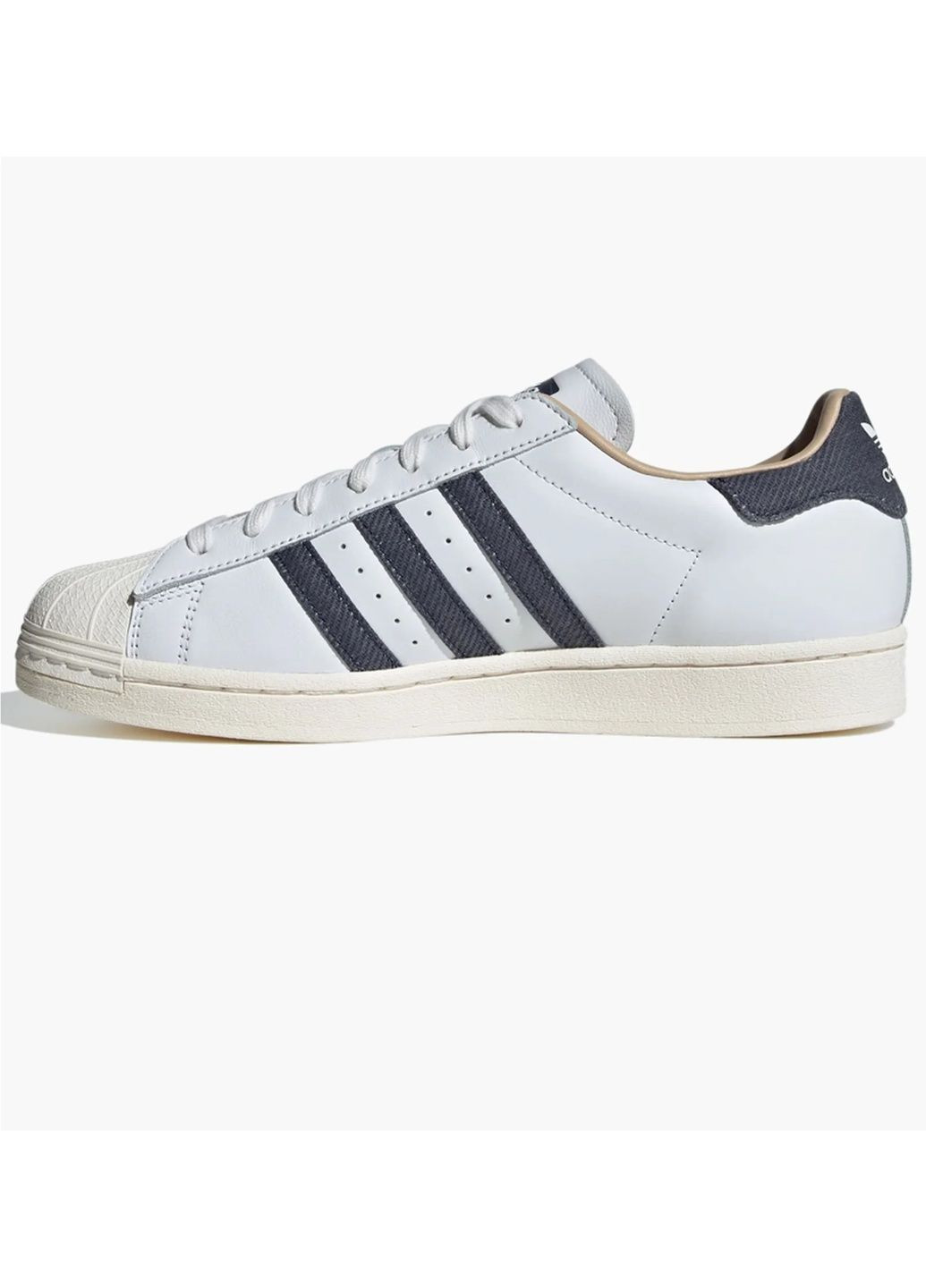 Білі кросівки чоловічі superstar shoes white id4685 adidas