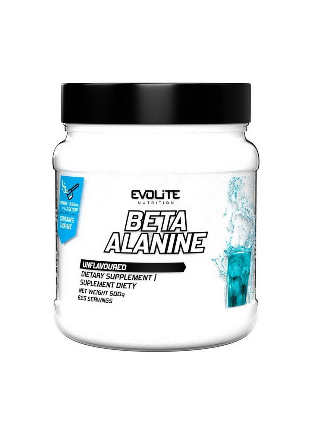 Амінокислота Beta Alanine, 500 г Evolite Nutrition (293340385)
