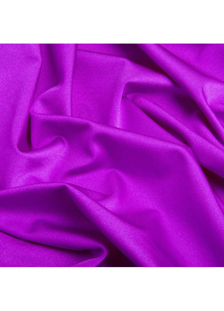 Ткань трикотаж Бифлекс 200 г/м2 стрейчевая эластичная блестящая для купальников и спортивной одежды пурпурная IDEIA (353968730)