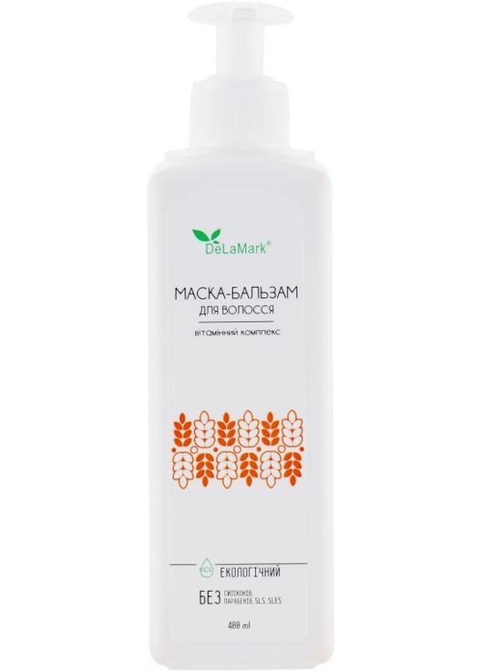 Маска-бальзам "Витаминный комплекс" 400ml (503957-72851) DeLaMark (368661120)