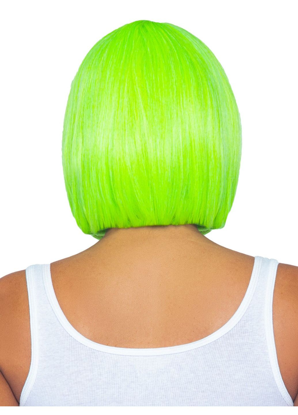 12″ Neon short bob wig Neon Green Leg Avenue (322247493)
