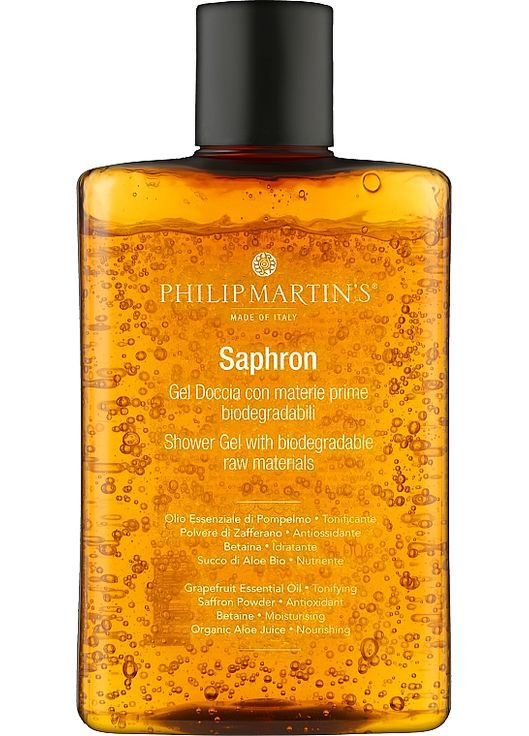 Гель для душа "Шафран" - Saffron Shower Gel 300ml (1113842-95116) Philip Martin's (369107104)