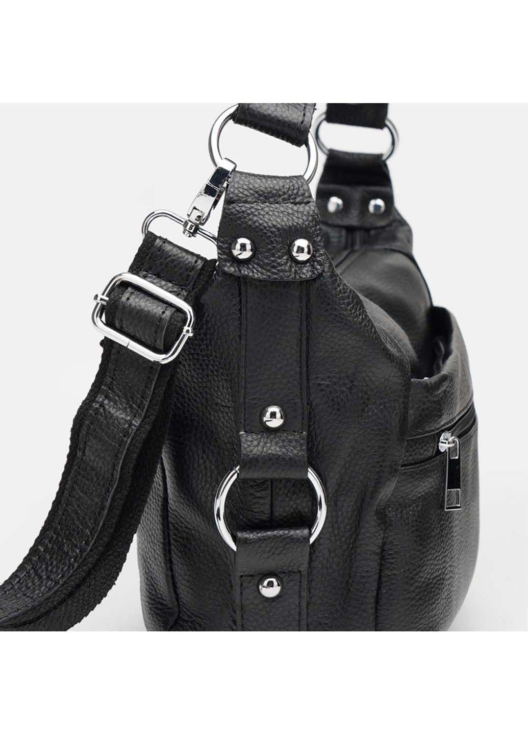 Сумка Borsa Leather k1131-black (282718831)