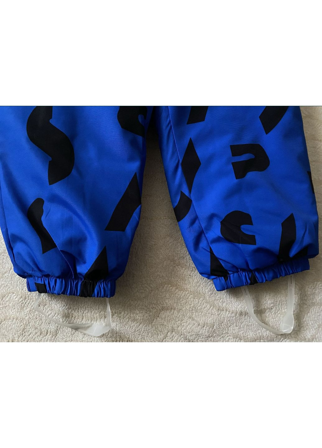 Дитячий зимовий суцільний мембранний комбінезон на хлопчика дівчинку з капюшоном 110 Jie.reimo No Brand (369735304)