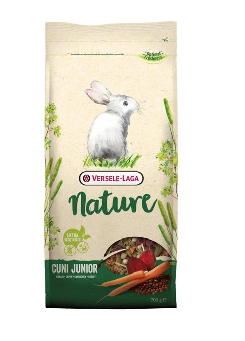Корм для крольчат Nature Cuni Junior беззерновой 0.7 кг 5410340614075 Versele-Laga (276254758)