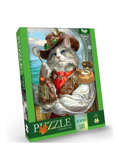 Пазлы "Кот Капитан", 1000 элем. Dankotoys (290251928)