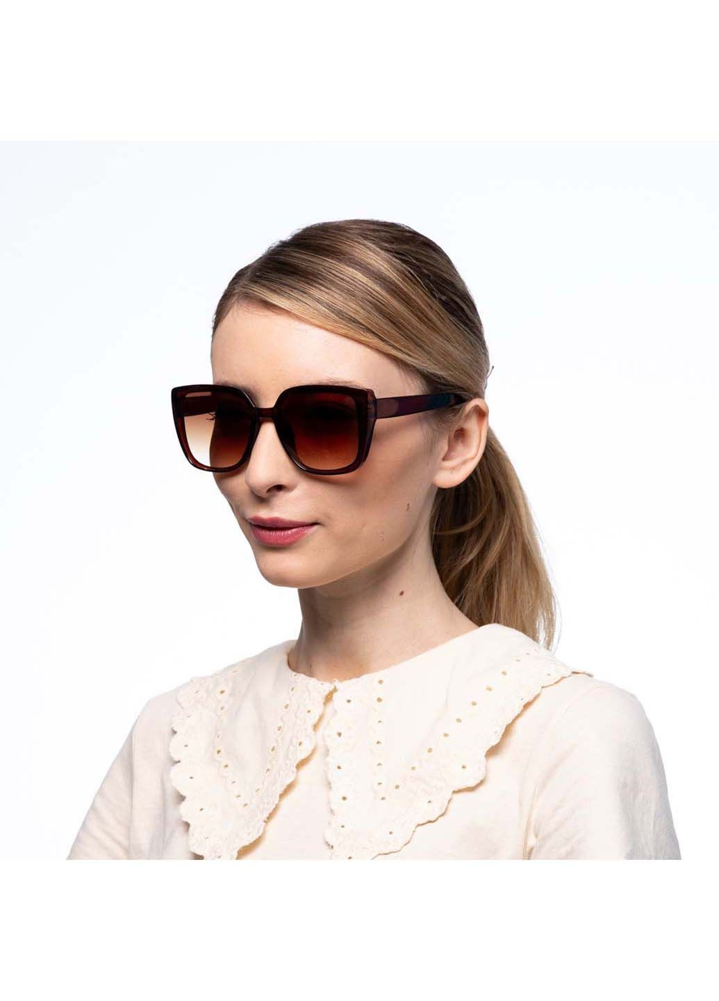 Солнцезащитные очки Фешн-классика женские 383-784 LuckyLOOK (291886037)