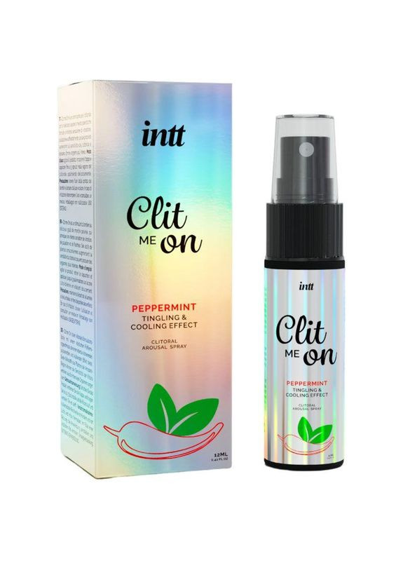 Возбудительный спрей для клитора Intt Clit Me On Peppermint Cooling Effect 12 мл охлаждающий эффект No Brand (367723584)