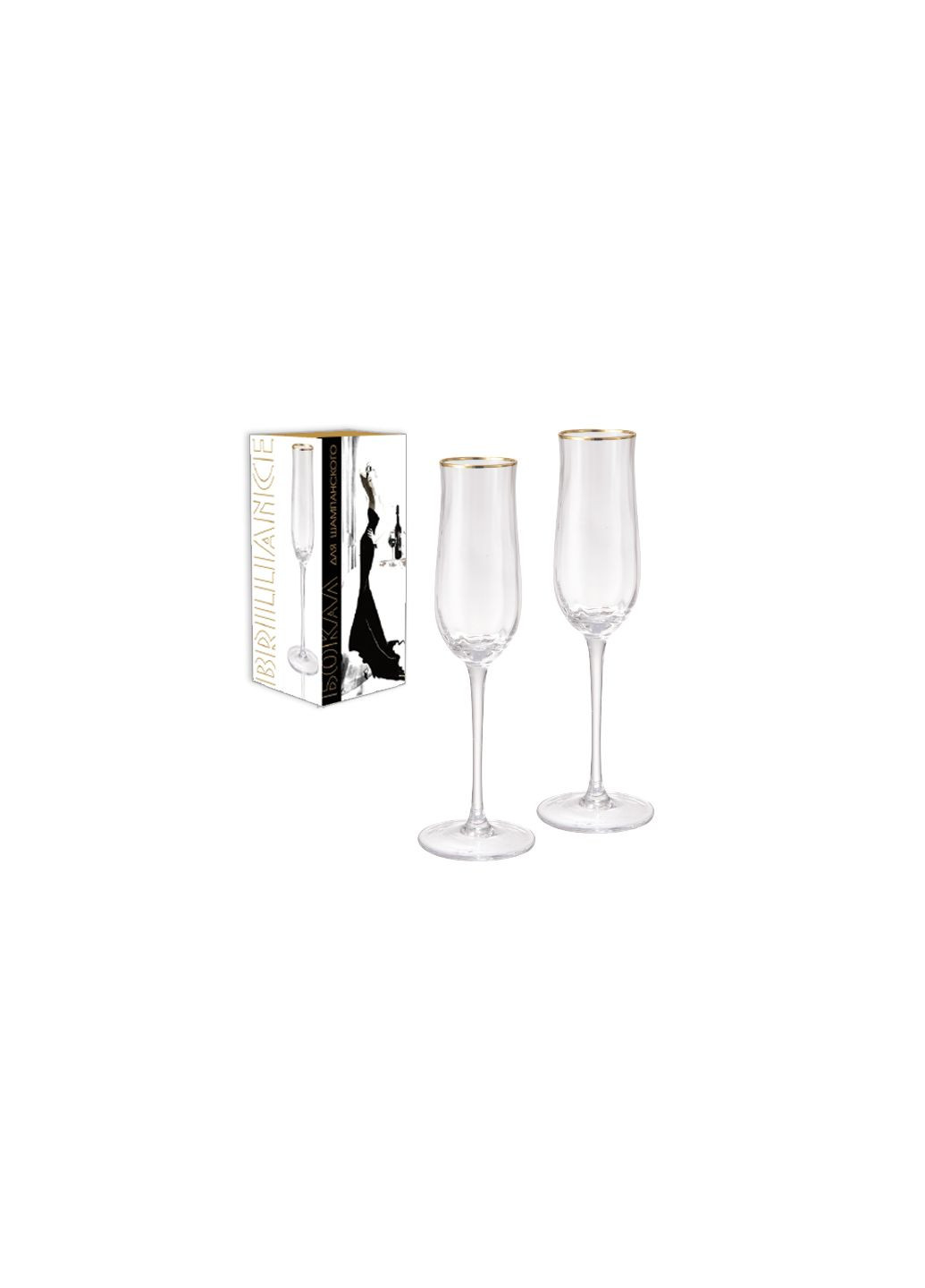 Бокал для шампанського Brilliance 180мол ST705116 S&T (273222779)