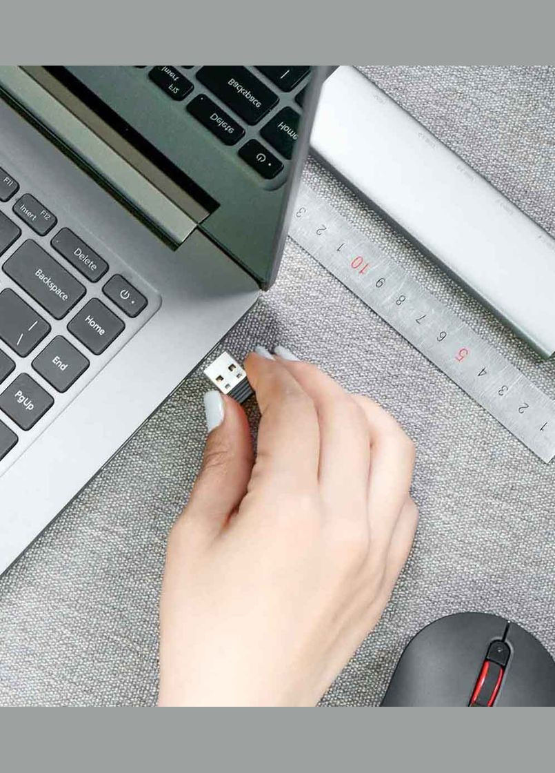 Мишка бездротова Xiaomi MiiiW Wireless Mute Mouse Black MWMM01 No Brand (264742978)
