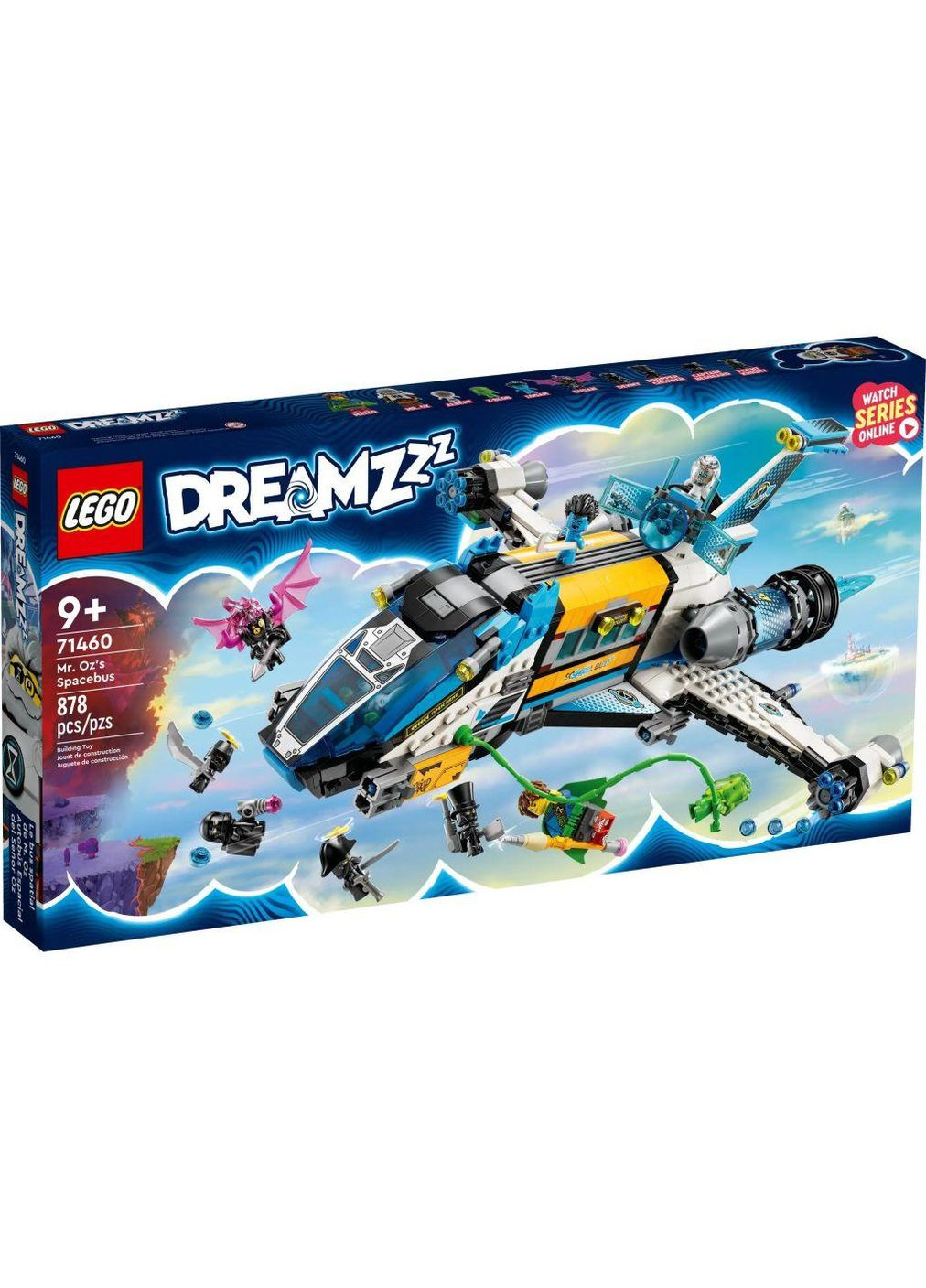 DREAMZzz Космічний автобус пана Оза 878 деталей (71460) Lego (304055250)