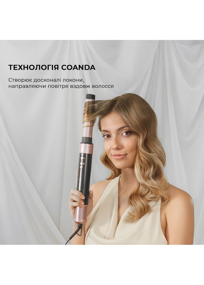 Стайлер Bamba CeramicCare 14in1 AirGlam Black (CCTC-00251) Cecotec (364861733)