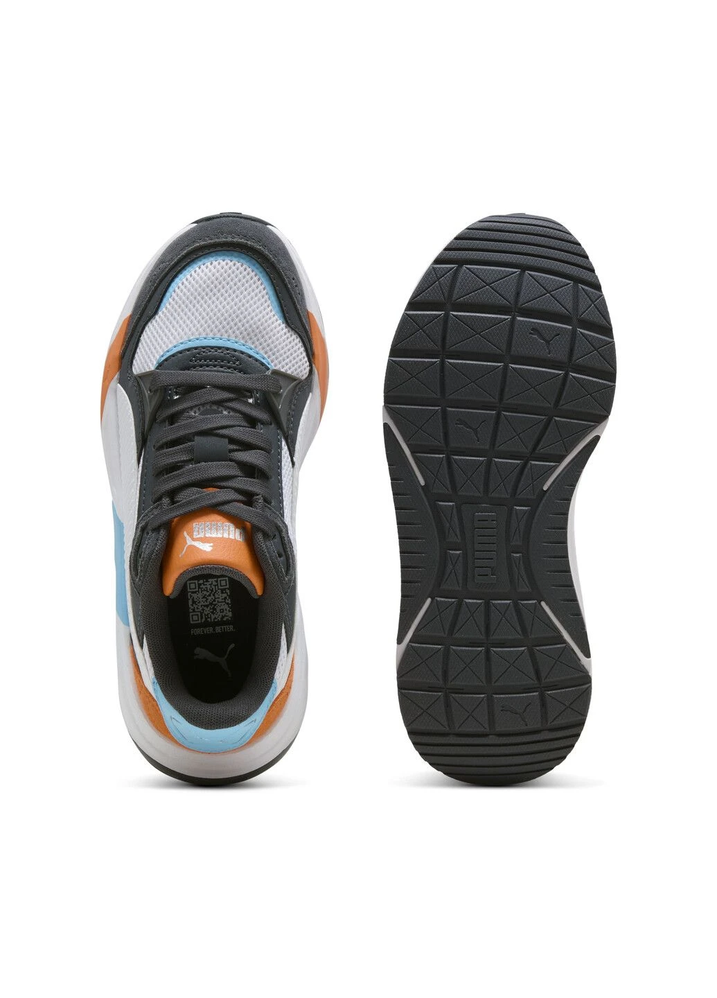 Сірі всесезонні кросівки trinity 2 sneakers youth Puma