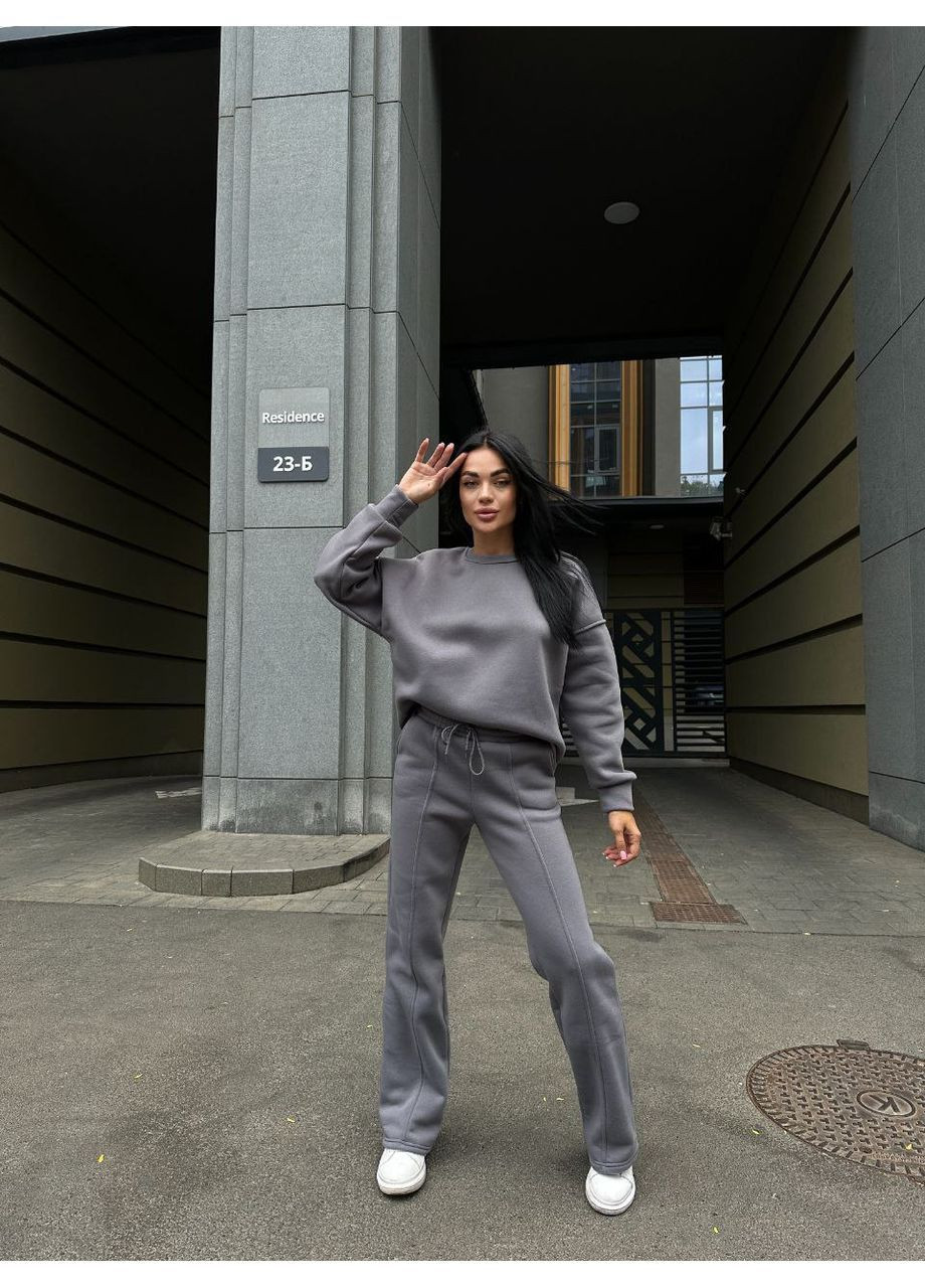 Костюм кофта та штани тринитка на флісі Україна (362749583)