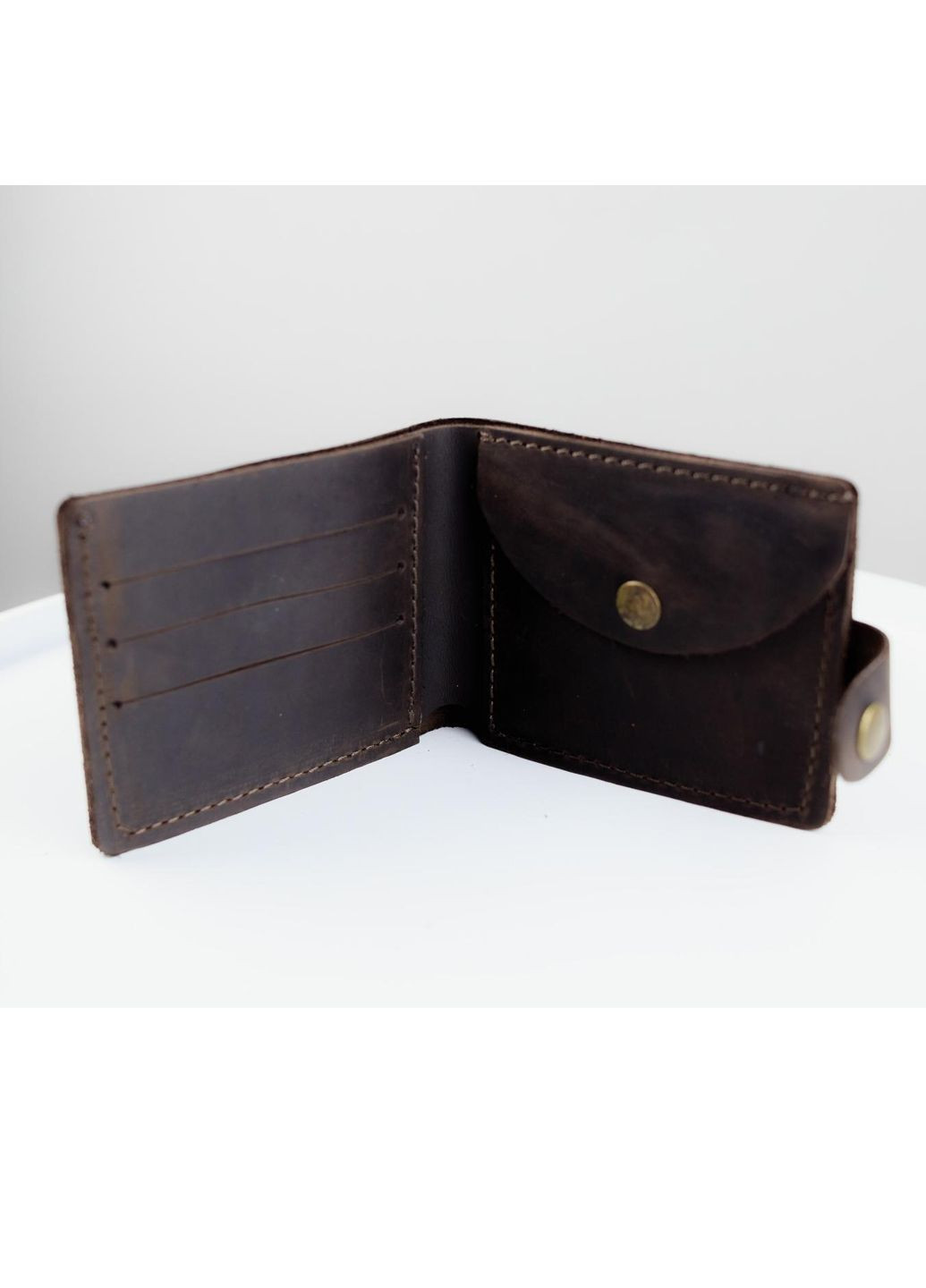 Классический кошелек из натуральной гладкой кожи Vishnya (317638943)