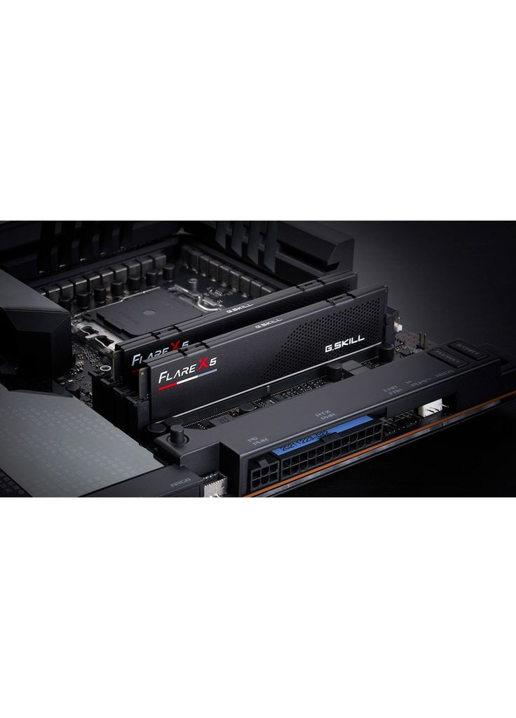 Модуль памяти для компьютера DDR5 32GB (2x16GB) 6000 MHz Ripjaws S5 (F56000J3040F16GX2-RS5K) G.SKILL (306461093)