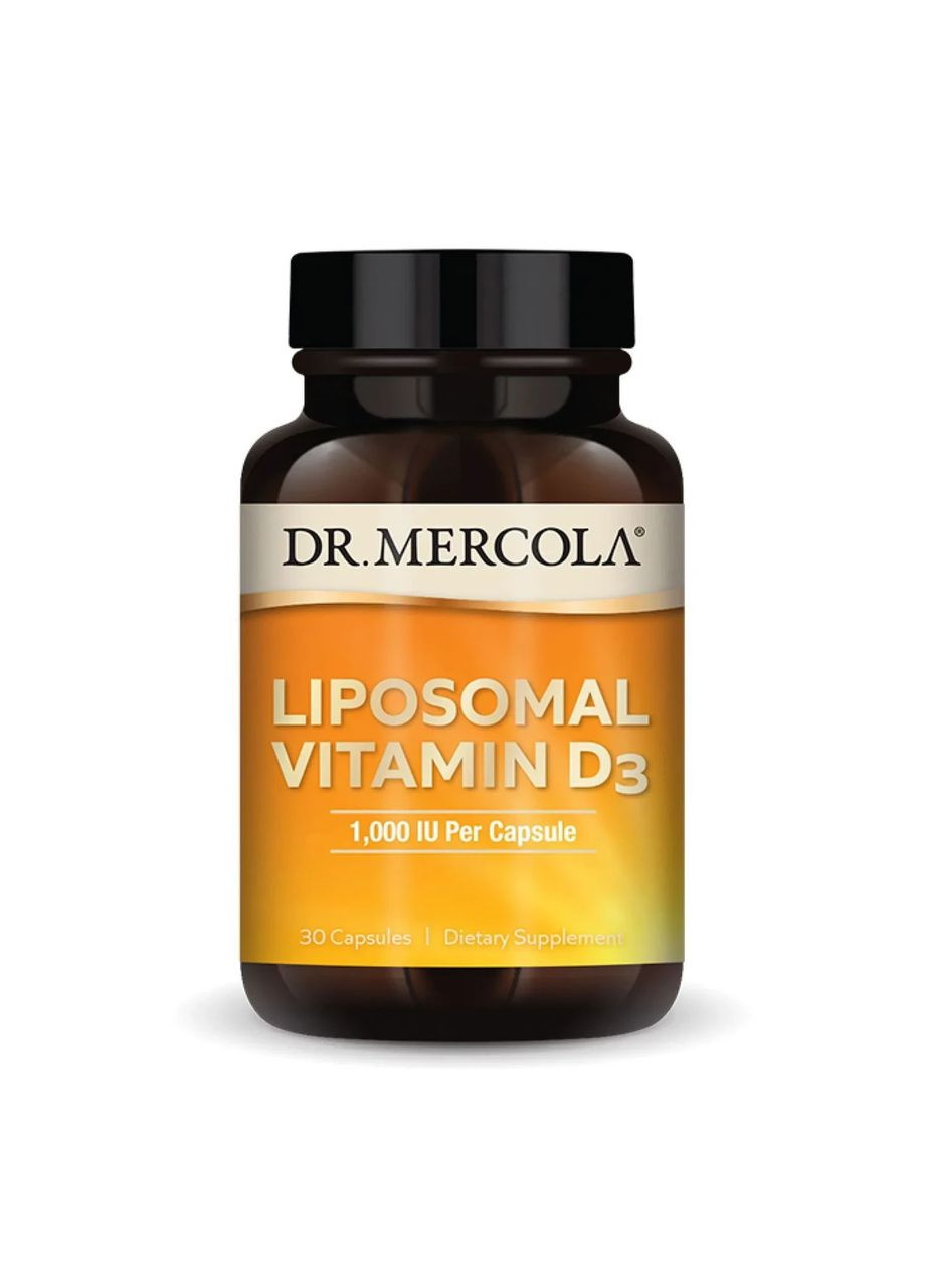 Ліпосомальний вітамін D3 Liposomal Vitamin D3 1000 МО,, 30 капсул Dr. Mercola (361114528)