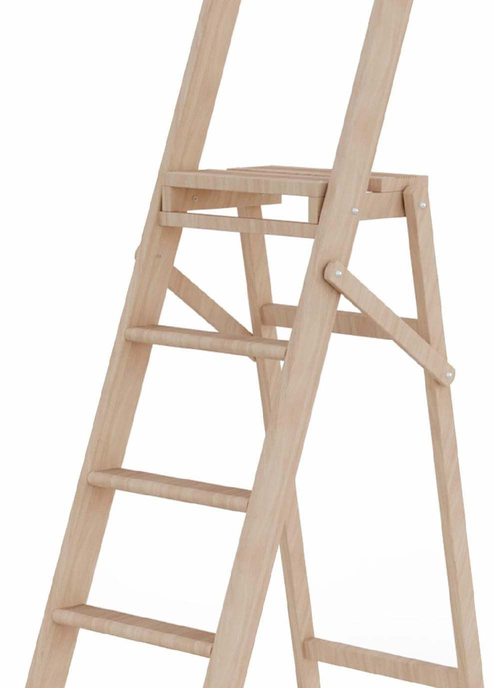 Лестница Stark Plus 4 ступени Коричневый Colombo (367595725)