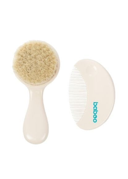 Набор по уходу за ребенком, две щеточки для волос, 0+ месяцев (2-221) Baboo 12-003 (335973893)