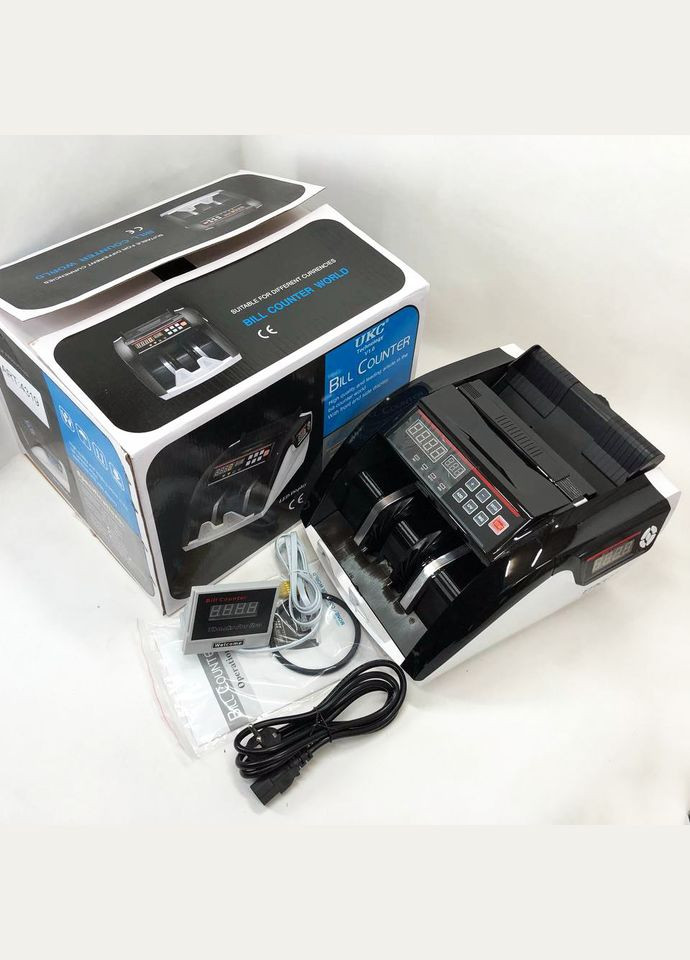Счет для денег Bill Counter UV MG 5800 детектор валют + Внешний дисплей, счетчик банкнот UKC (364665058)