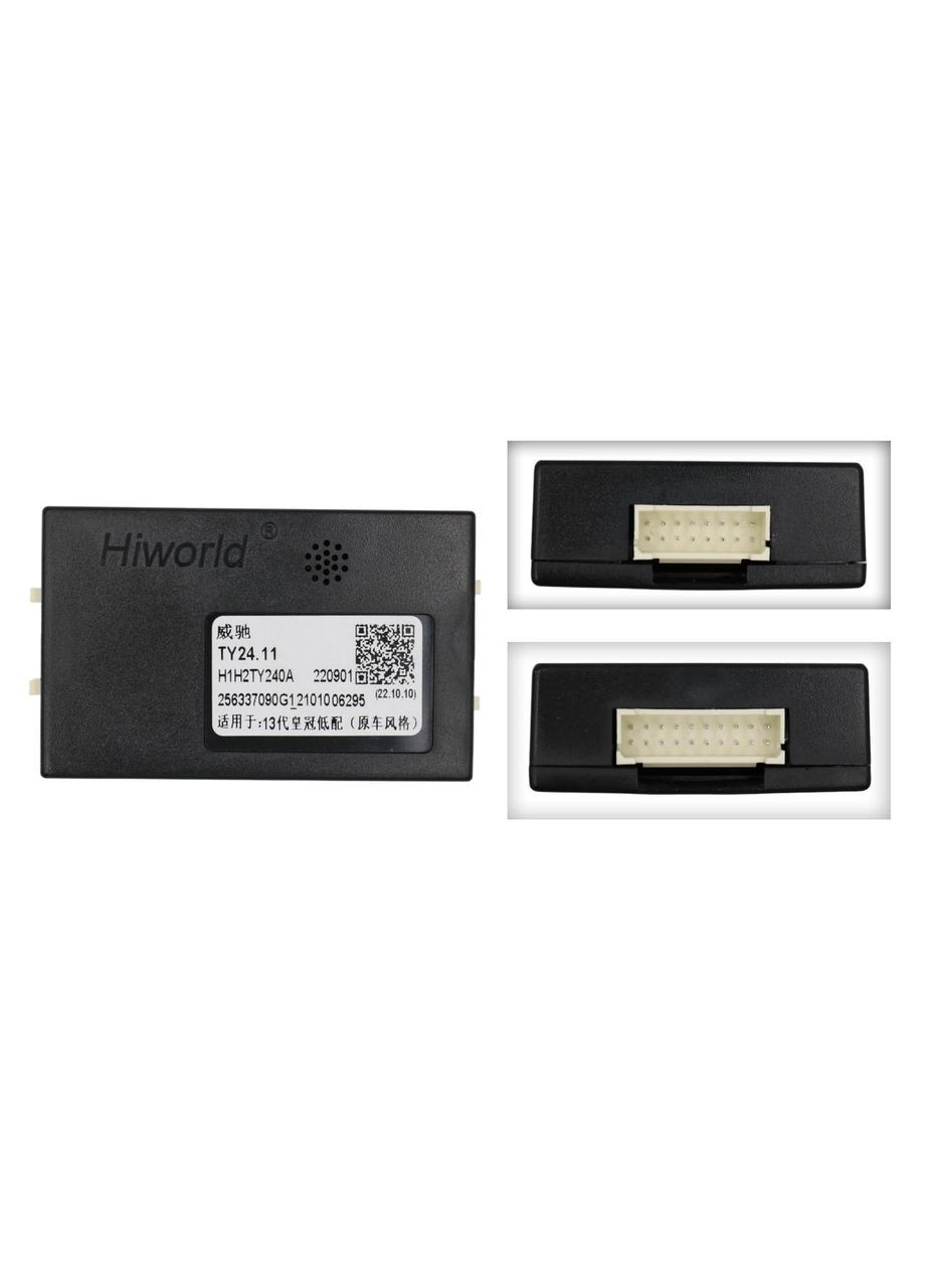 Преобразователь сигнала серии адаптер CAN-BUS для Toyota QBR TY0567 (Hiworld TY24.11) QIV (346511711)