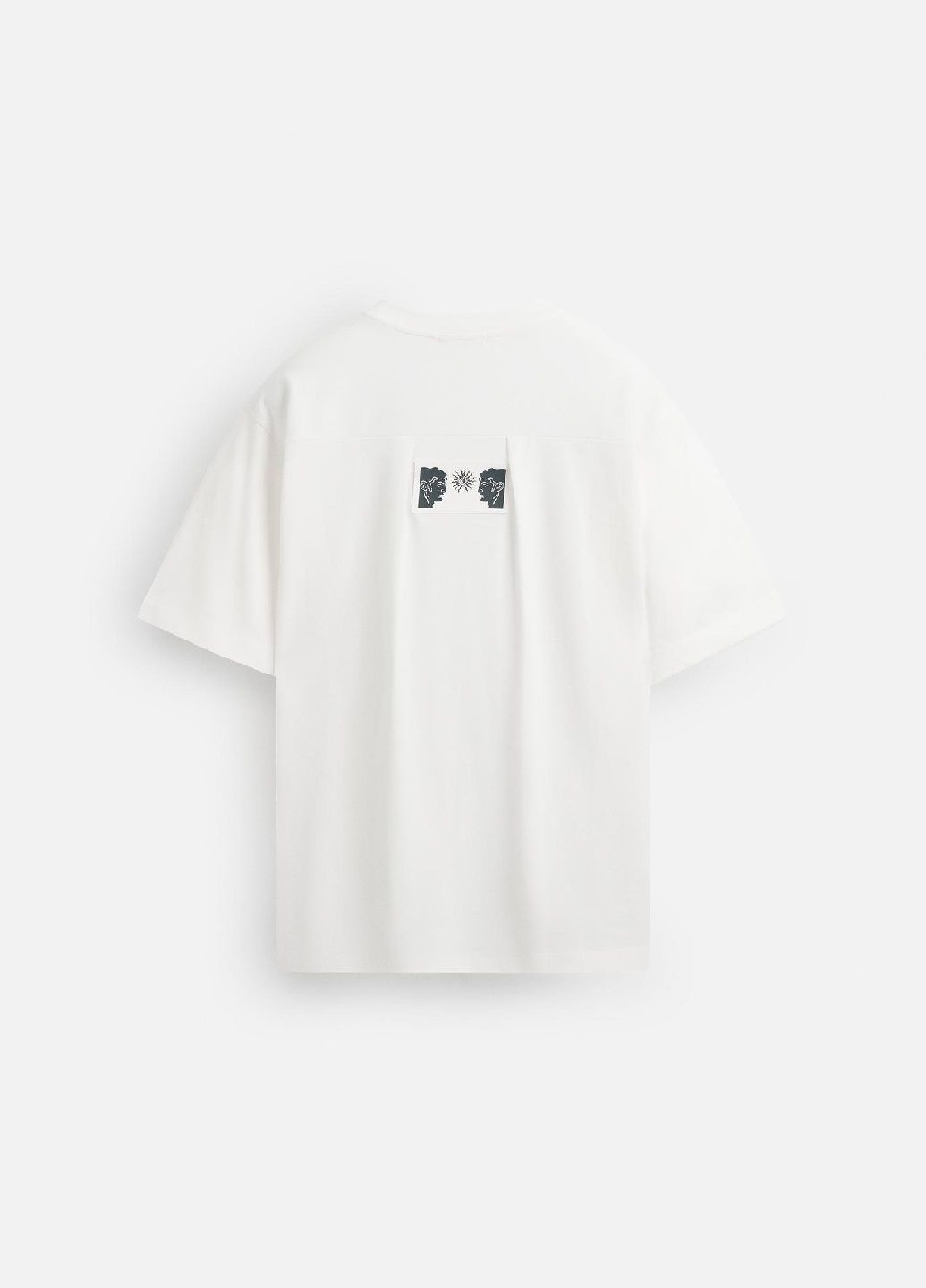 Белая футболка Zara