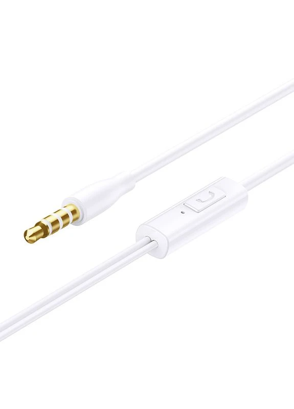 Навушники дротові Encok HZ11 (3.5mm) Moon White Baseus (389298327)