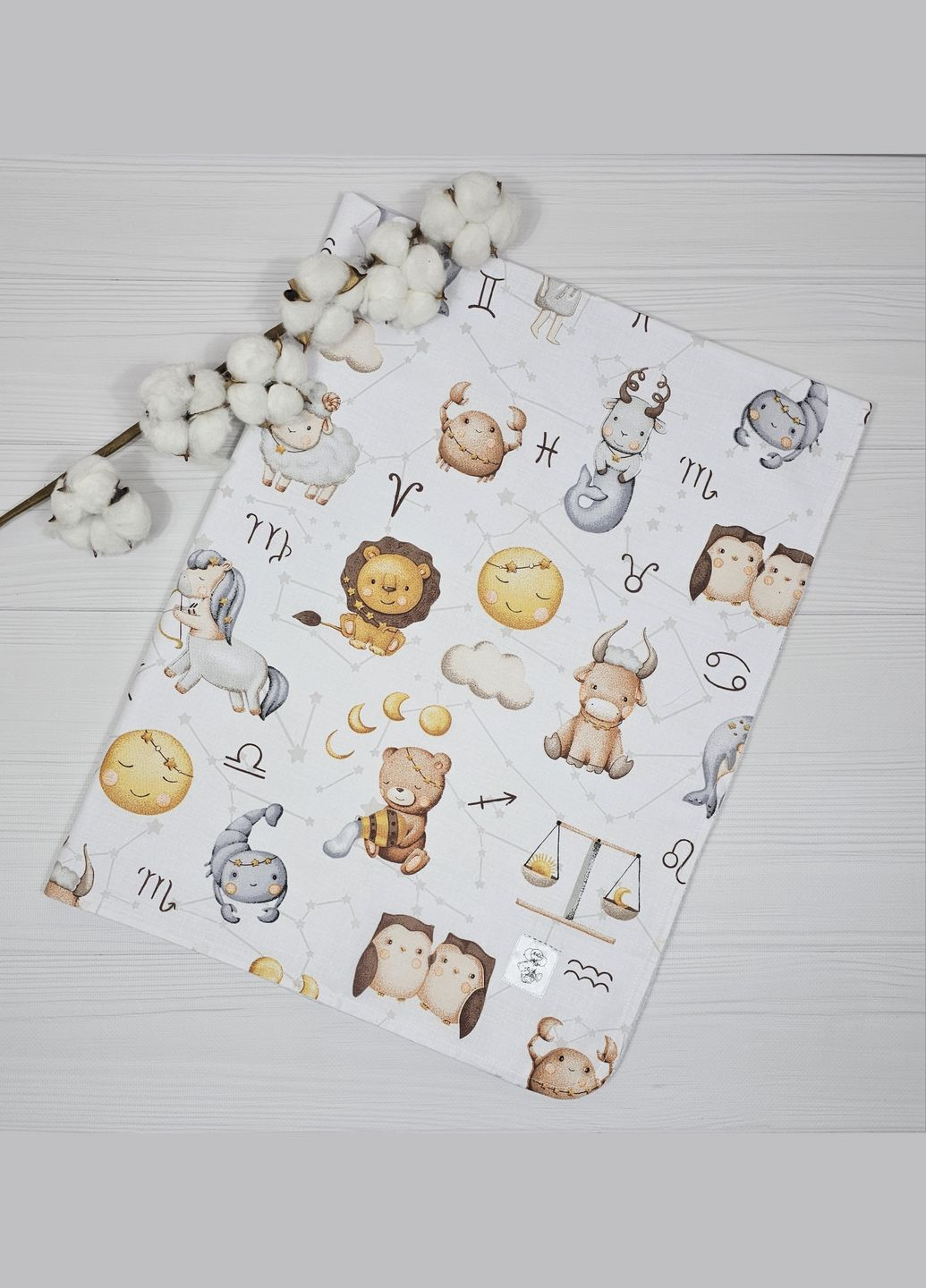 Набор с 10 пеленок a.l.babybox Лесная мелодия No Brand (323137757)