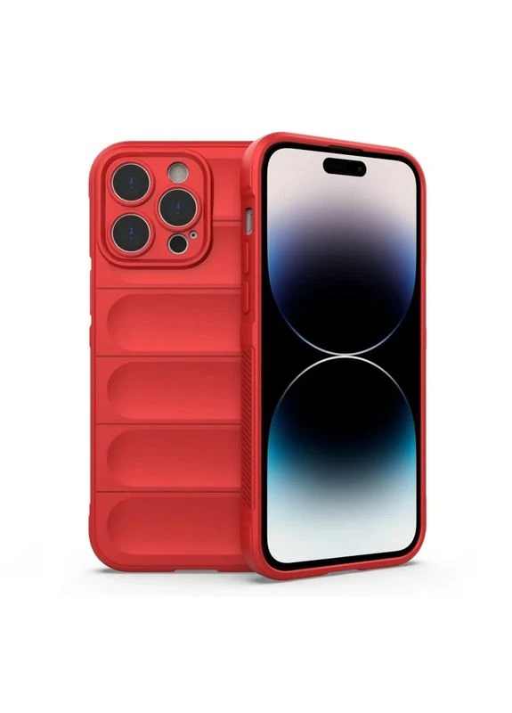 Чехол для смартфона Magic Shield антиударный TPU для Apple iPhone 14 Pro 0,5 мм China Red No Brand (403016761)