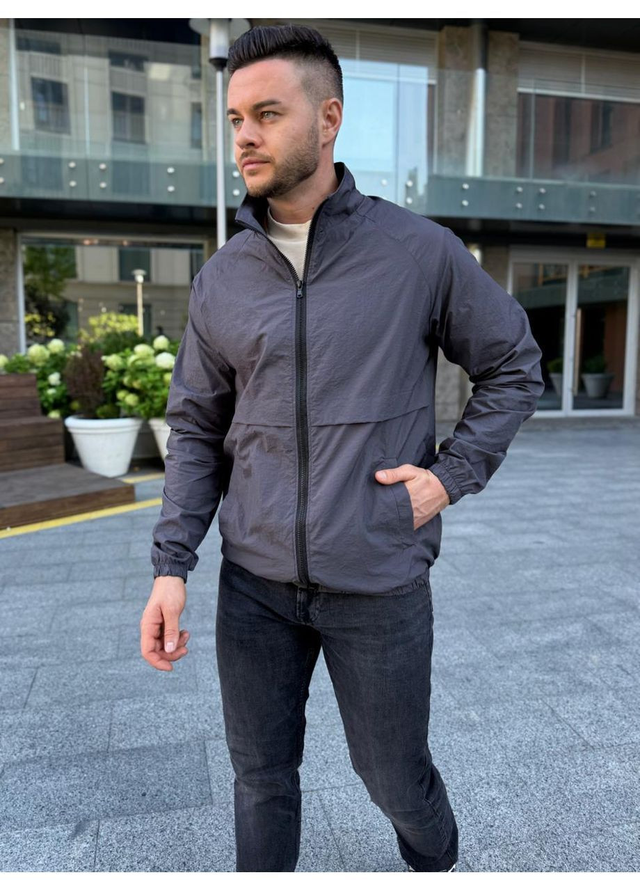 Сіра вітровка No Brand