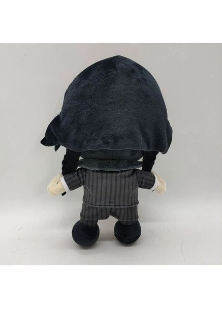 Мягкая игрушка Венсдей Аддамс 25 см Чёрная Сонечко (360544465)