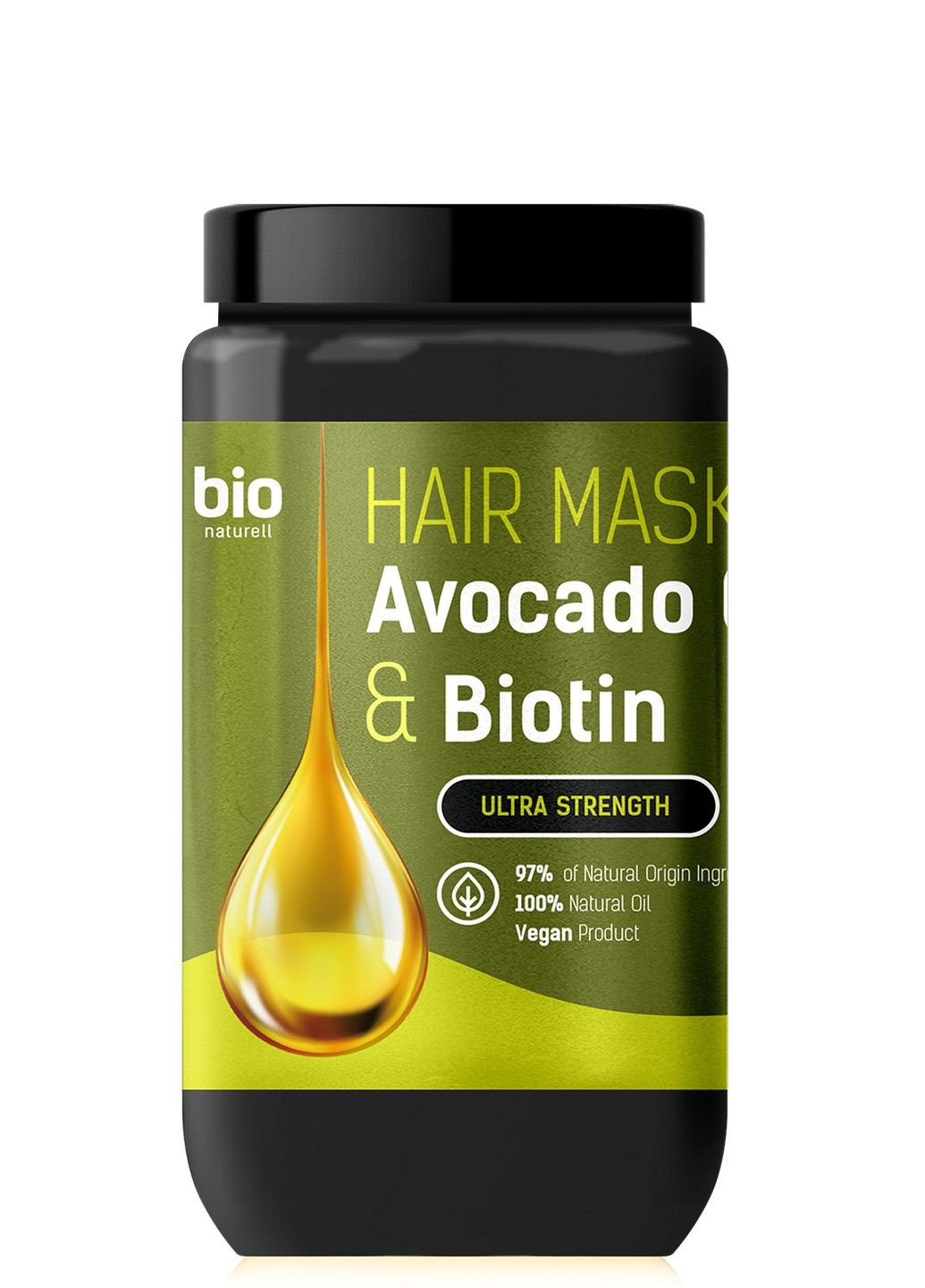 Маска для волос Avocado Oil & Biotin 946 мл Bio Naturell (283017542)