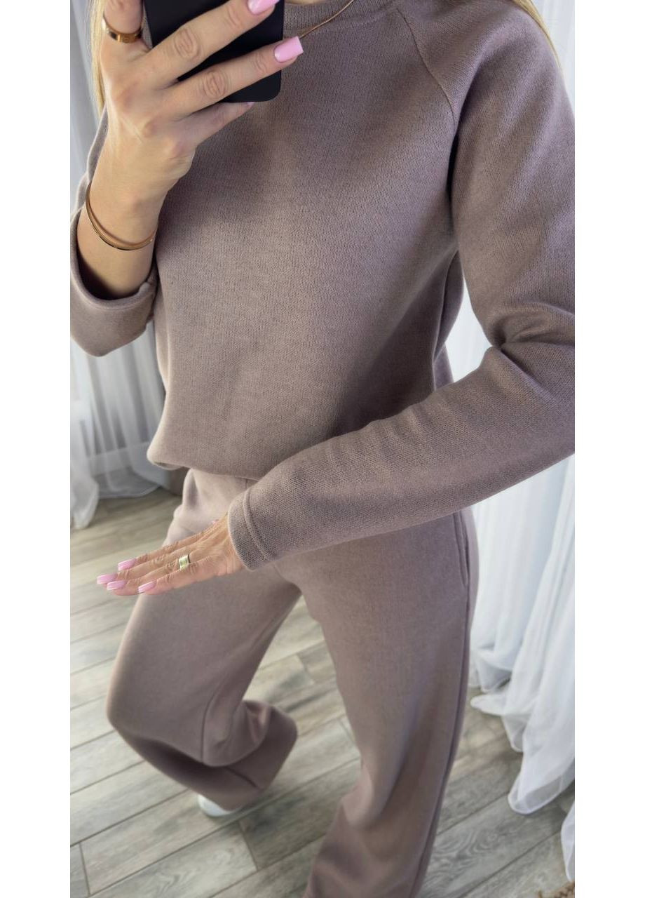 Жіночий теплий костюм з ангорської в’язки Україна (362929841)