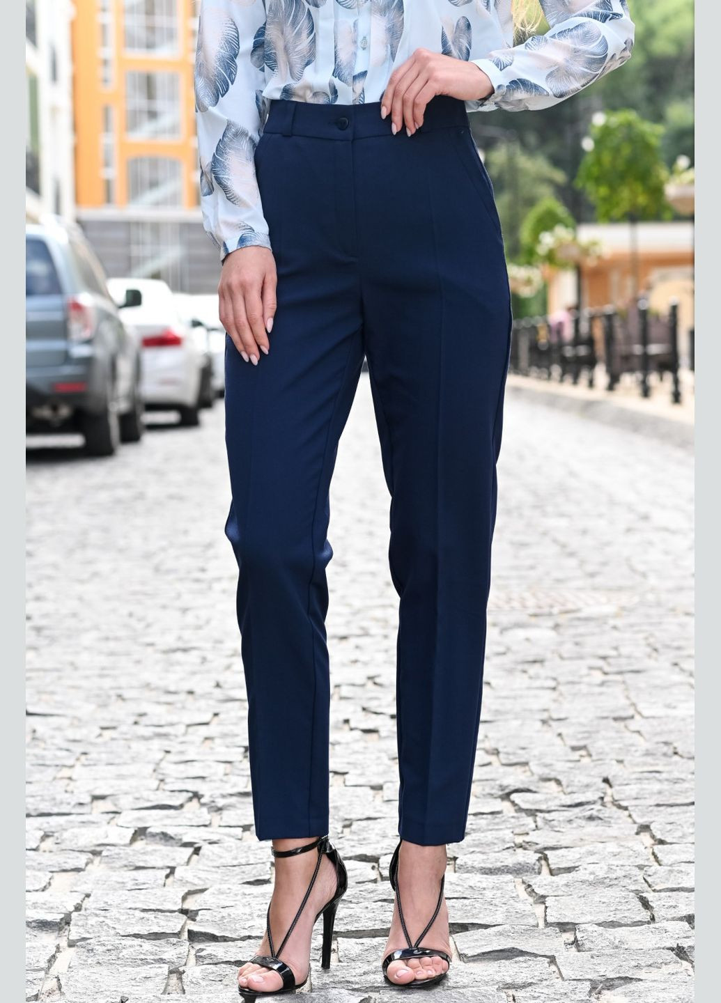 Брюки женские узкого кроя с карманами (ll171120061) LadyLike (333341877)