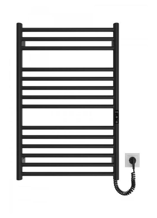 Електрична рушникосушка HF Greenwich 770х530 TR K чорна матова Mario (318681171)