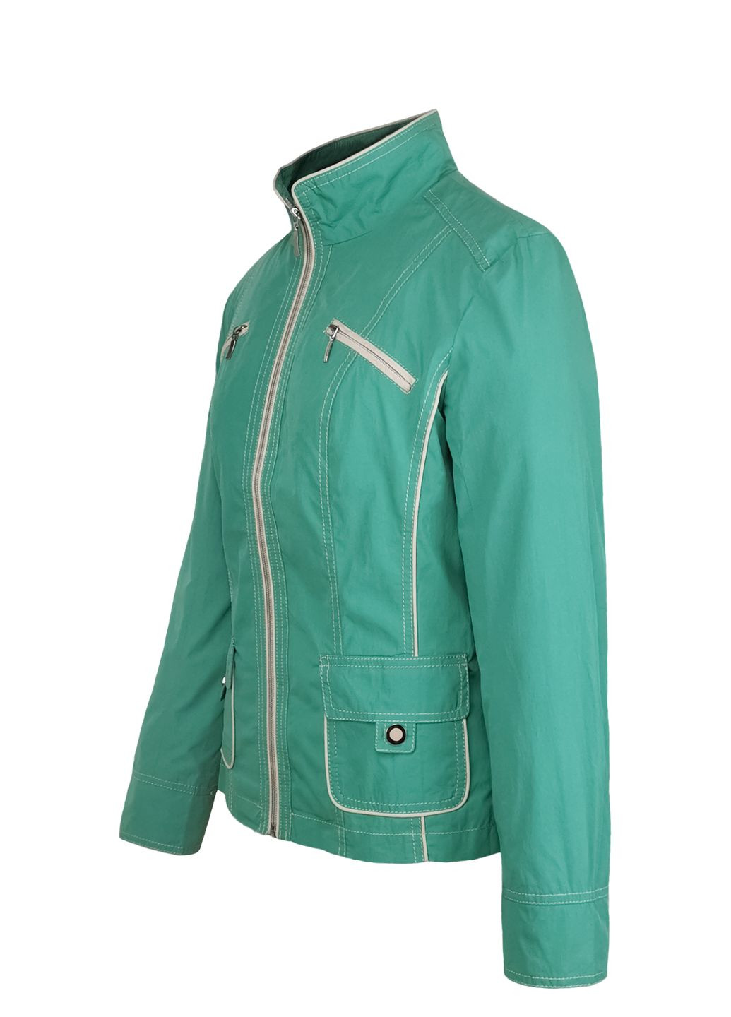 Ветровка куртка тренч женская хлопковая весна лето Mirage-MV Мятный City Classic (212022359}