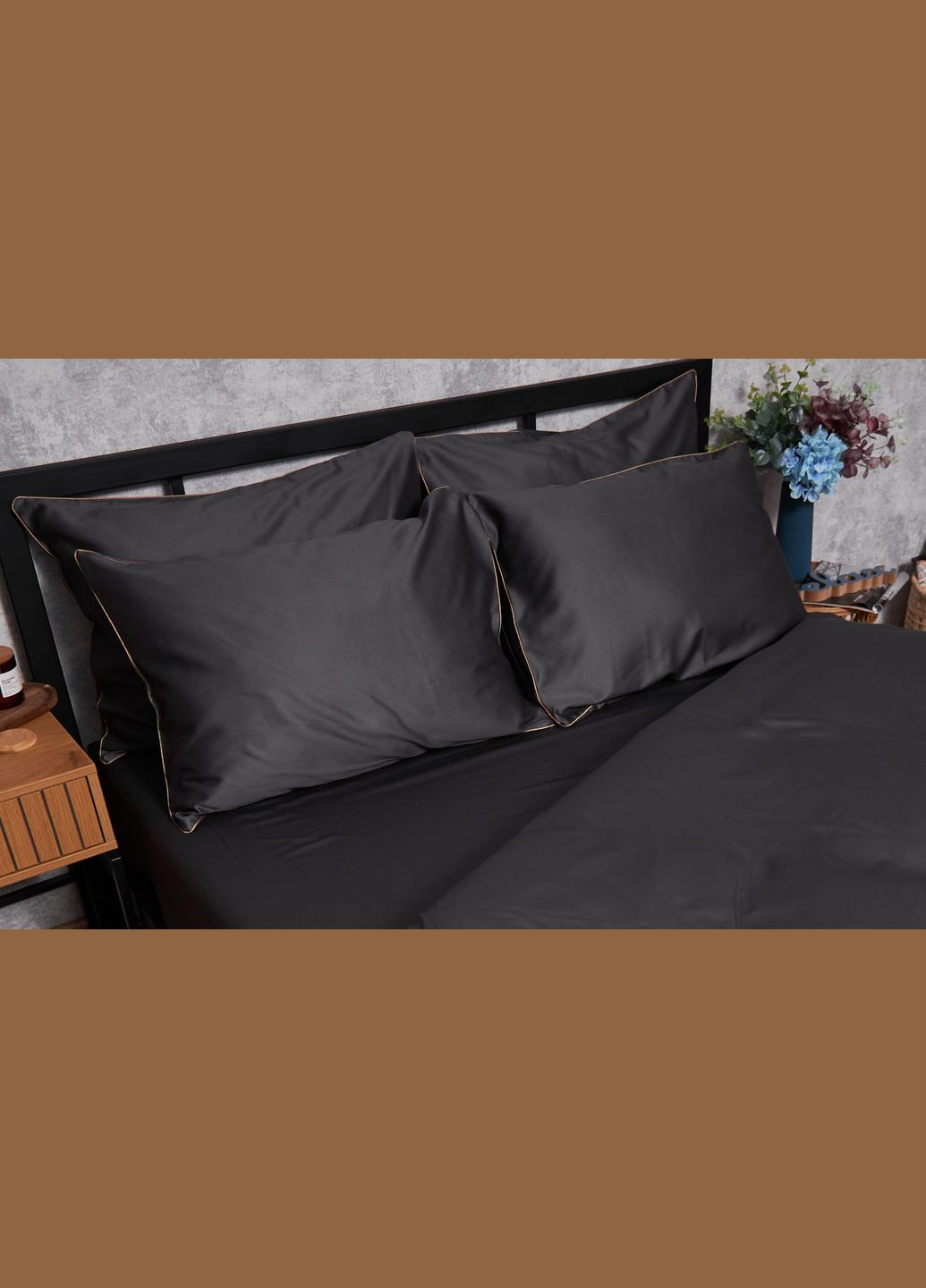 Набор наволочек Satin Premium 70х70 2 шт (MS-840000443) Moon&Star Gold Corner (289715447)