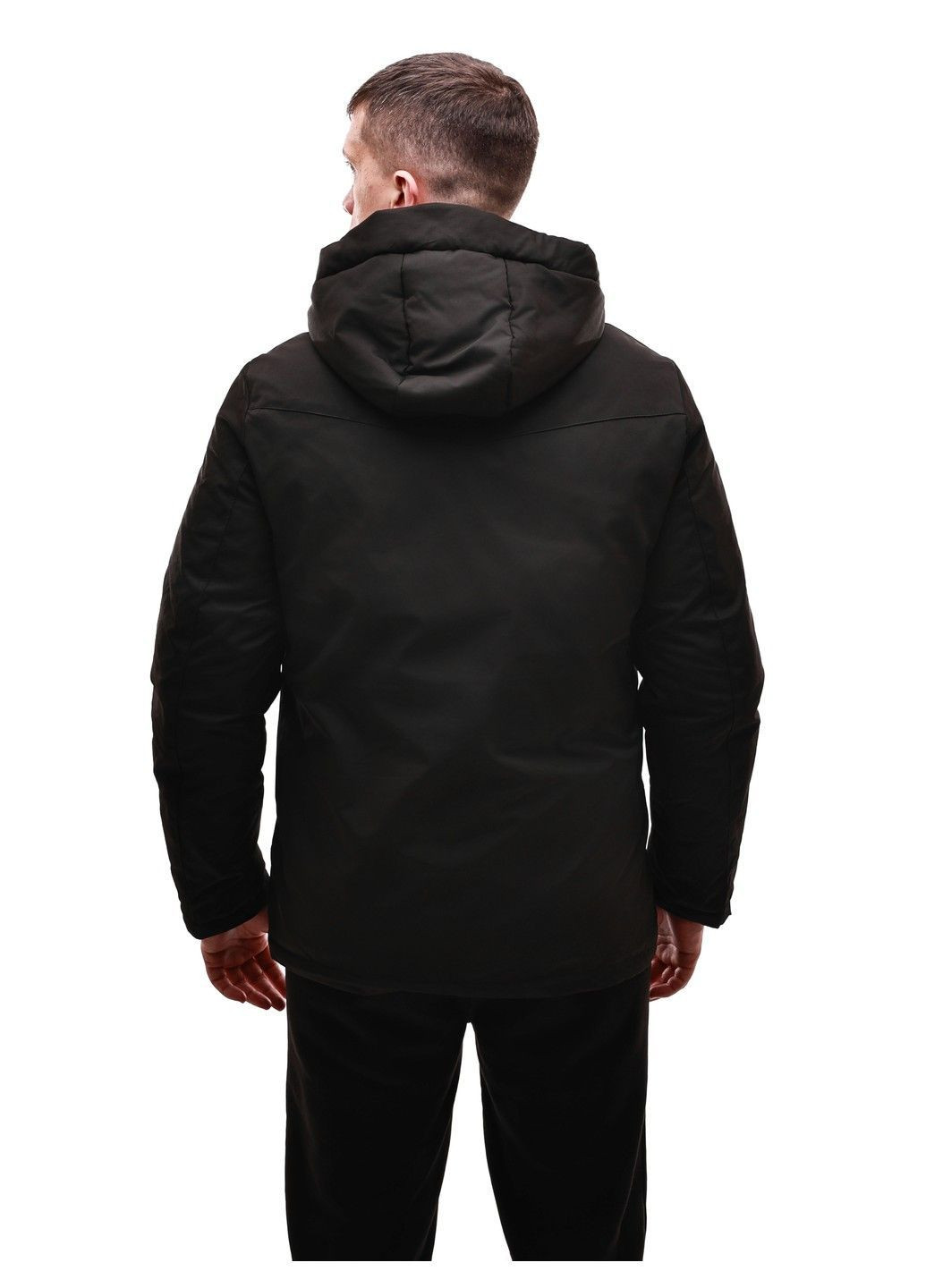 Черная зимняя куртка зимняя мужская TE