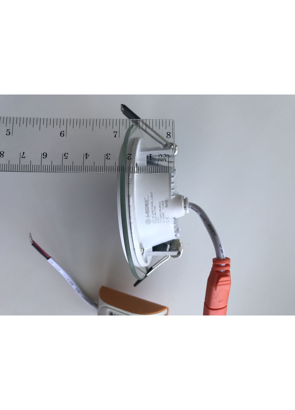 Светильник светодиодный встроенный врезной 6W 6Вт теплый свет 3000К круг LEDStar (369369459)